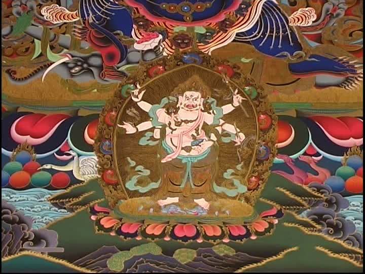720x540 Painting Buddhism Nepal Sd Stock Video 270 016 304 - Mahakala Painting