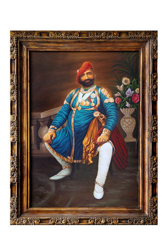333x500 Maharaja Canvas Painting - Maharaja Painting