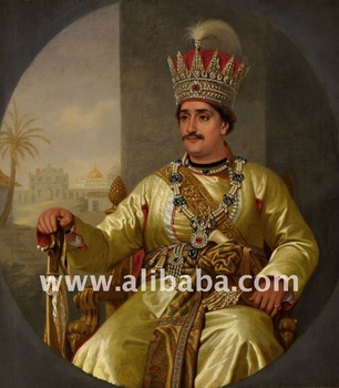 306x350 Maharaja Portrait - Maharaja Painting
