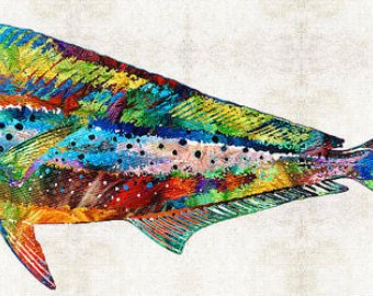 340x270 Mahi Mahi Painting Etsy - Mahi Painting