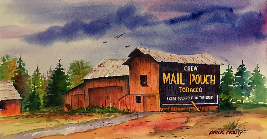 900x471 Mail Pouch Barn Painting By Chuck Creasy - Mail Pouch Barn Painting