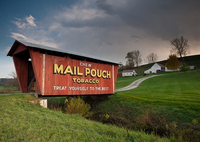 Mail Pouch Tobacco Barn Painting At Paintingvalley Com Explore