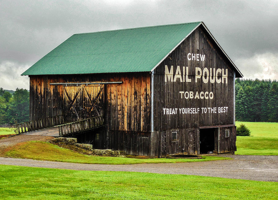 900x650 Mail Pouch Tobacco Barn Photograph By Anthony Thomas - Mail Pouch Tobacco Barn Painting
