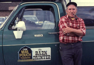 400x279 Taking It Personally Pamela Simmons's Blog Durability + Design - Mail Pouch Tobacco Barn Painting