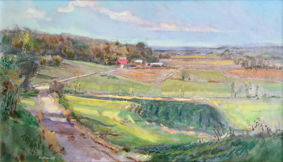 924x530 Robert Sudlow Most Popular Paintings - Mailing Painting