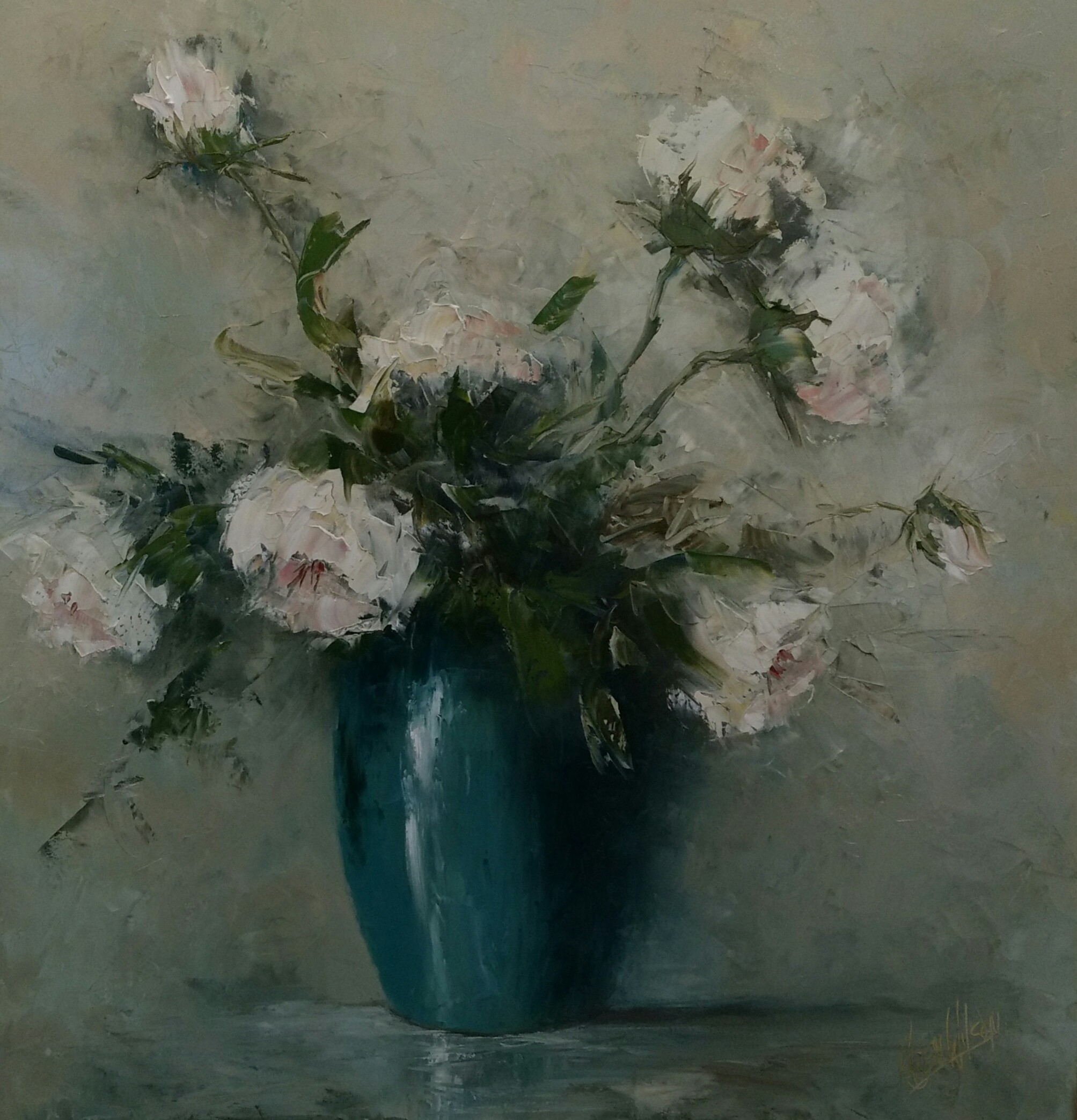 2007x2087 Roses In Oils, Mother's Day Sorted! Karen Wilson Art - Mailing Painting