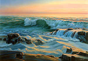300x209 Maine Paintings Fine Art America - Maine Painting