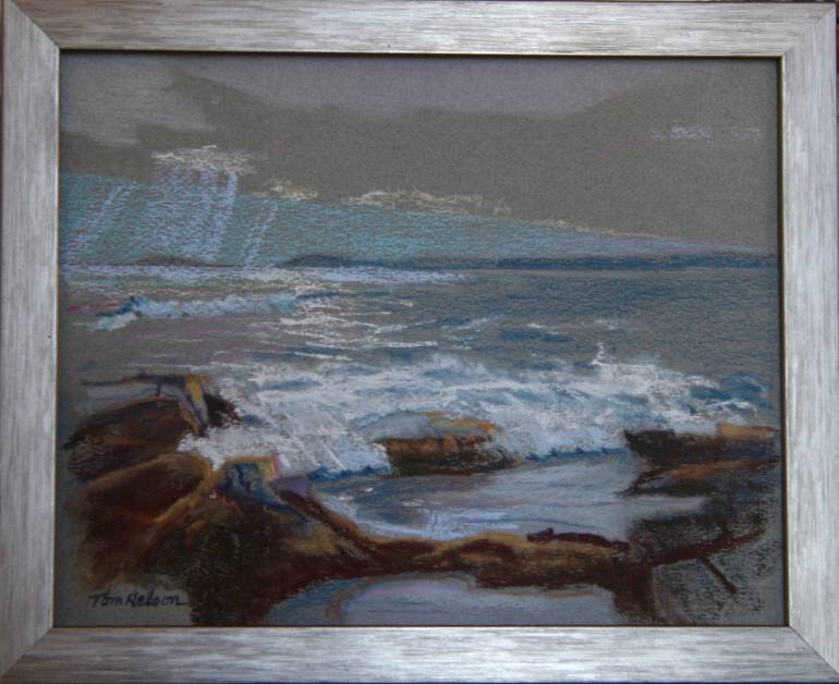 770x628 Saatchi Art Maine Painting By Tom Nelson - Maine Painting