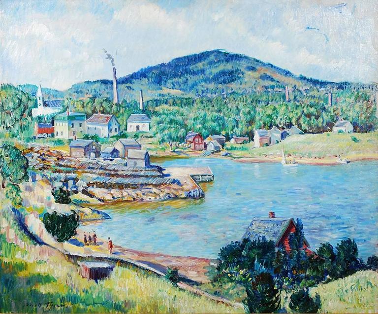 768x637 Carroll Sargent Tyson Jr. - Maine Painting