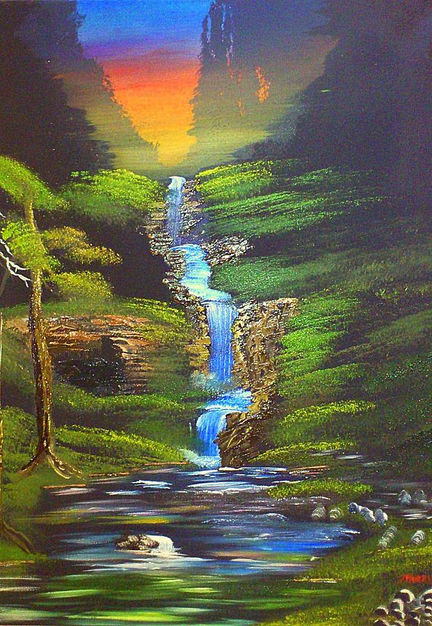 621x900 Majestic Waters Painting By John Morris - Majestic Painting