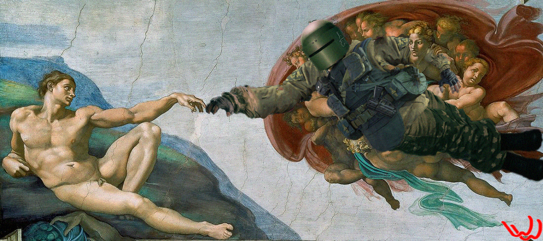 1100x488 Our Lord And Savoir, Tachanka. Such A Majestic Painting As Painted - Majestic Painting
