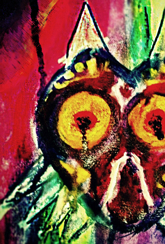 637x940 Majora's Mask Painting By Jesseuhhyeah - Majoras Mask Painting