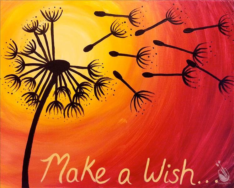 746x600 Make A Wish! Customize Your Color!! - Make A Wish Painting