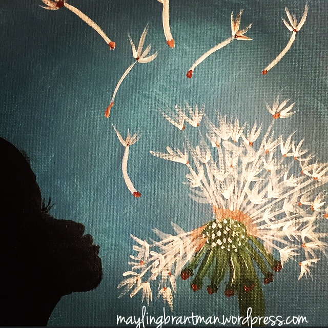 640x640 Make A Wish Mei Mei's Musings - Make A Wish Painting