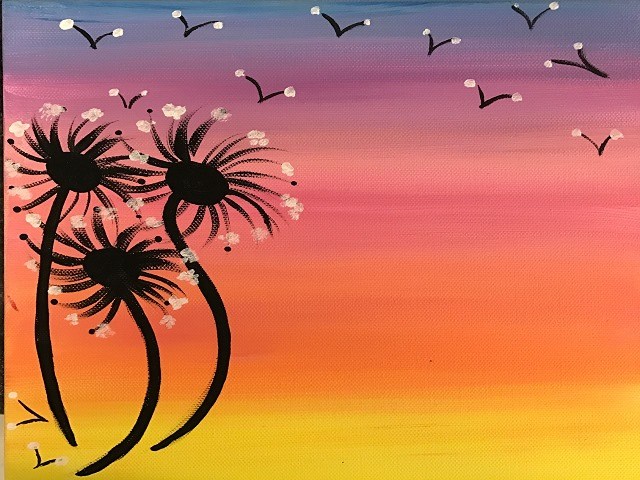 640x480 Make A Wish Painting Class Canvas Amp Cupcakes - Make A Wish Painting