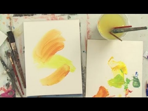 480x360 How To Make Your Own Colorful Abstract Art Art Lessons - Make Your Own Painting Online