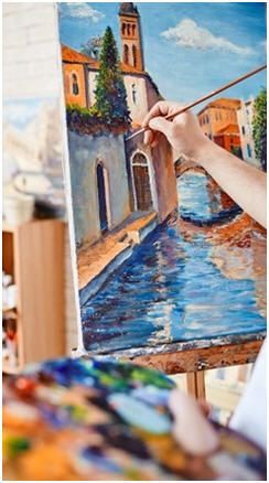244x438 Paint Like An Artist - Make Your Own Painting Online