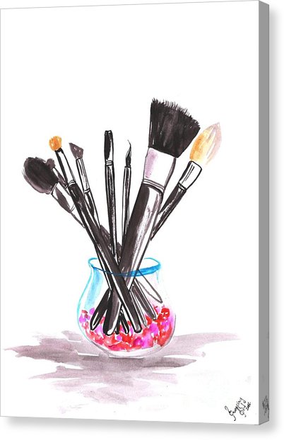 402x622 Chanel Perfume Canvas Prints - Makeup Canvas Painting