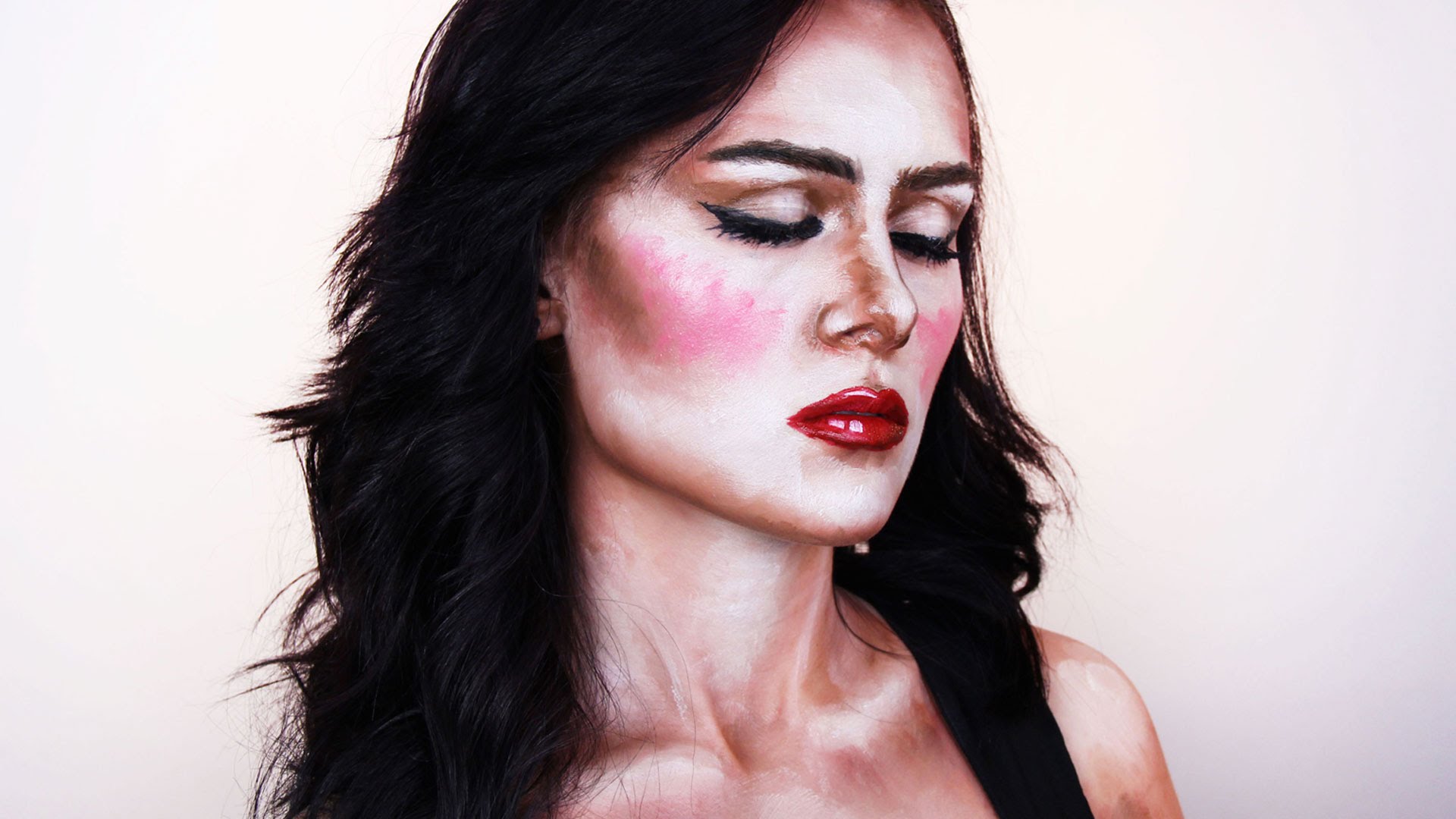 1920x1080 Oil Painting Makeup Tutorial - Makeup Painting