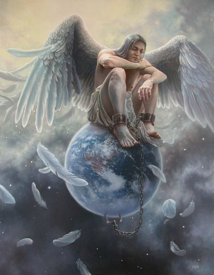 736x945 The 144 Best Angels All Around Us Images On Angels - Male Angel Painting