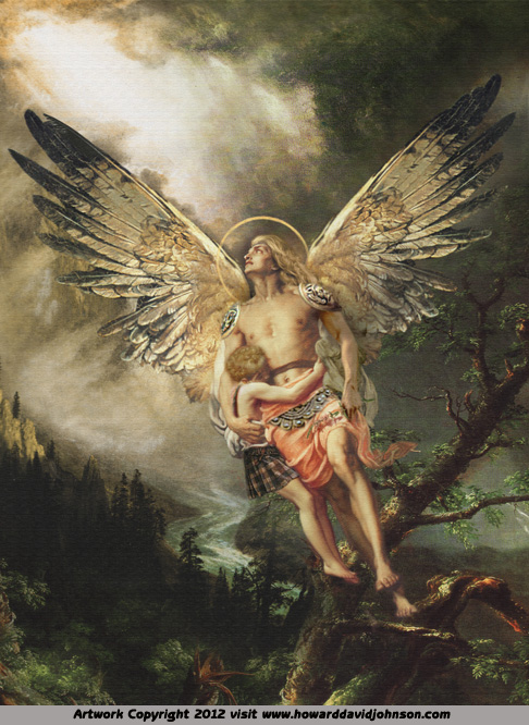 486x666 Angel Art And A Brief Introduction To Angelology New Pictures - Male Angel Painting