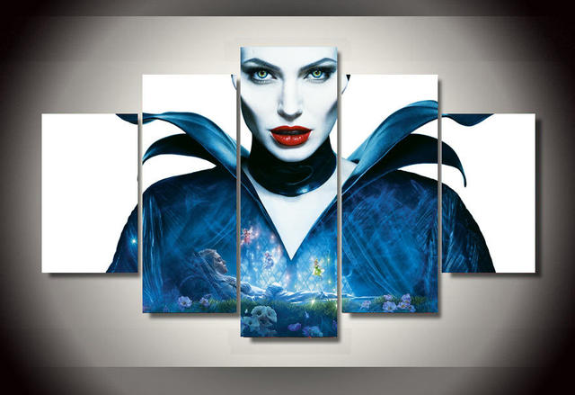 640x439 Online Shop No Frame Maleficent Angelina Jolie Movie Poster 5pcs - Maleficent Painting