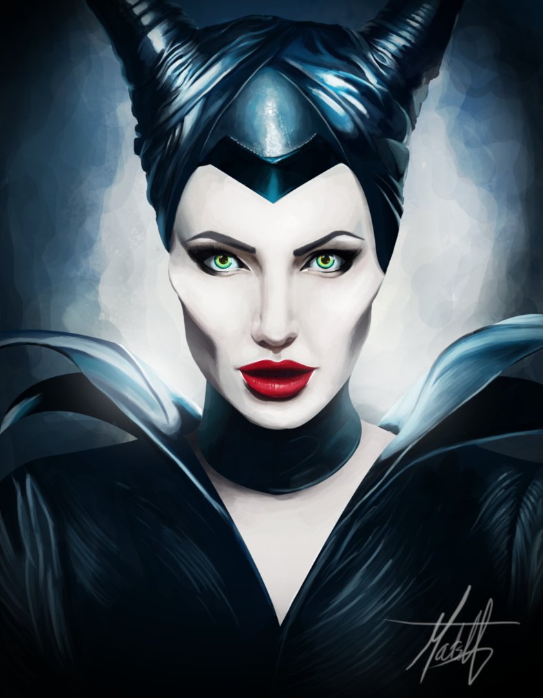 Maleficent Painting at PaintingValley.com | Explore collection of ...