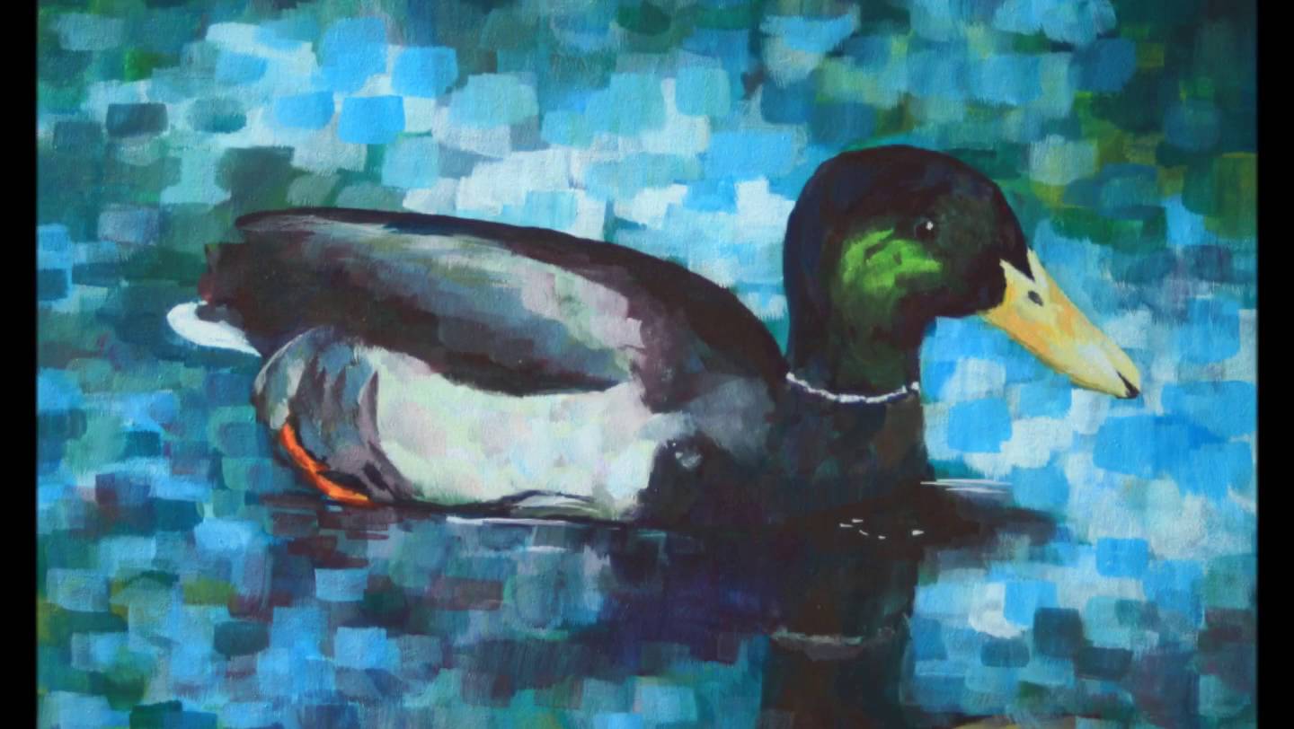 1440x812 Mallard Duck - Mallard Duck Painting