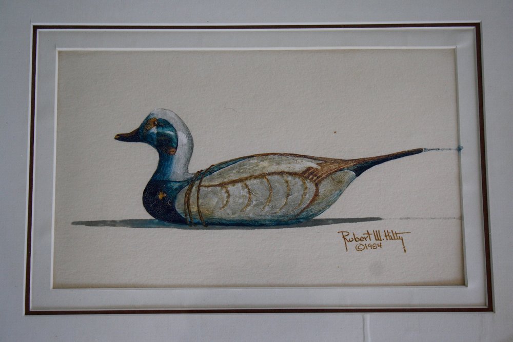 1000x667 Set Of 3 Original Signed Watercoloracrylic Mallard Painting By - Mallard Painting