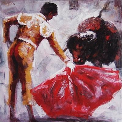 399x400 Dancing Man And Woman 3 Oil Painting - Man And Woman Dancing Painting