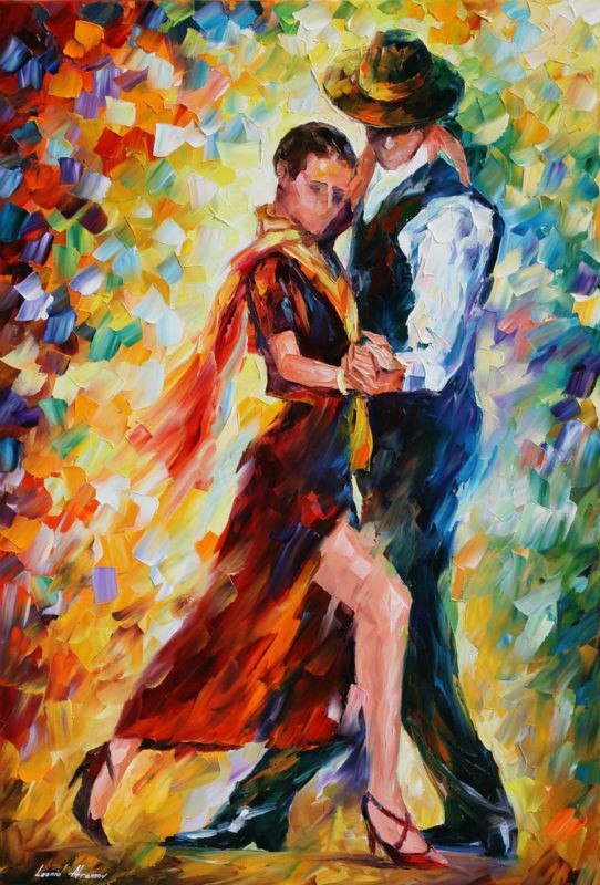 542x800 3d Diy Diamond Painting Full Drilled Square Pattern Rhinestones - Man And Woman Dancing Painting