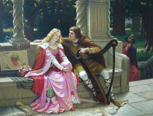 585x445 Art Gallery And Art Galleries Oil Painting Replicas From Oil - Man And Woman Painting
