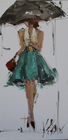 236x484 Image Result For Man With Umbrella Painting Expression - Man And Woman Under Umbrella Painting