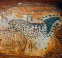 200x186 Pech Merle Cave Paintings Location, Description Of Parietal Art - Man Cave Painting