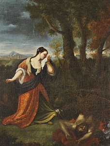 227x300 Crying Man Paintings - Man Crying Painting