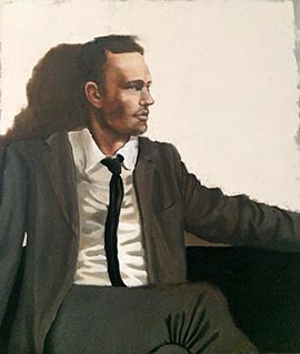 270x319 Mila Posthumus, Original Art For Sale Buy Online - Man In Suit Painting