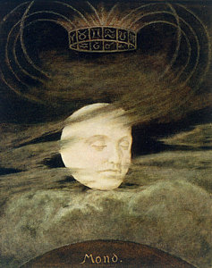 237x300 Man In The Moon Paintings Fine Art America - Man In The Moon Painting