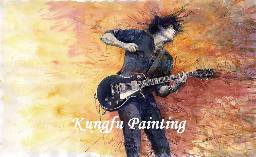 Man Playing Guitar Painting At PaintingValley Com Explore Collection   Man Playing Guitar Painting 1 