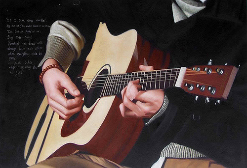 Man Playing Guitar Painting At PaintingValley Com Explore Collection   Man Playing Guitar Painting 24 