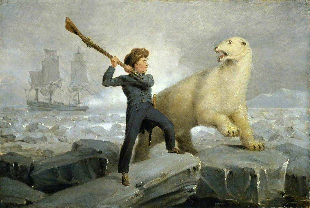 1200x805 The Heyday And Decline Of Arctic Exploration A Case Study In Two - Man Proposes God Disposes Painting