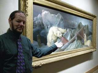 320x240 Visions Of The North June 2009 - Man Proposes God Disposes Painting