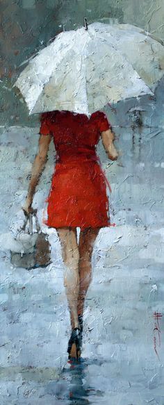 236x583 Image Result For Man With Umbrella Painting Expression - Man With Umbrella Painting