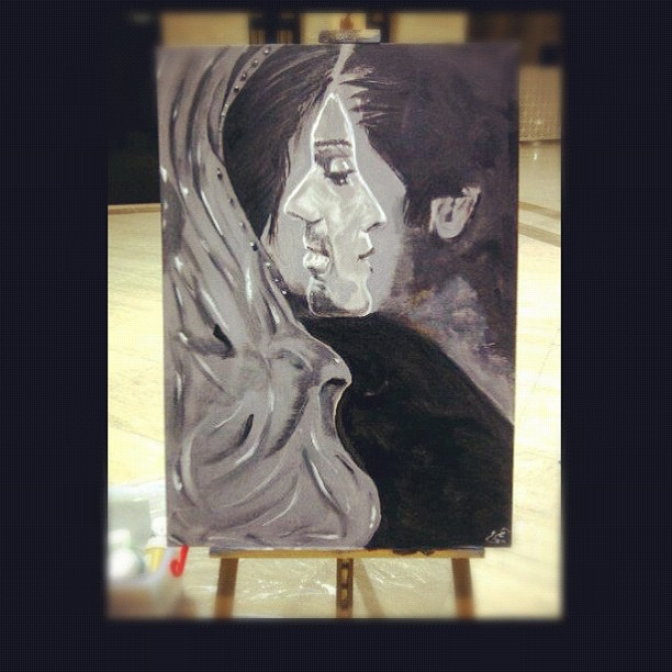 612x612 Katara Art Portrait - Man Woman Painting