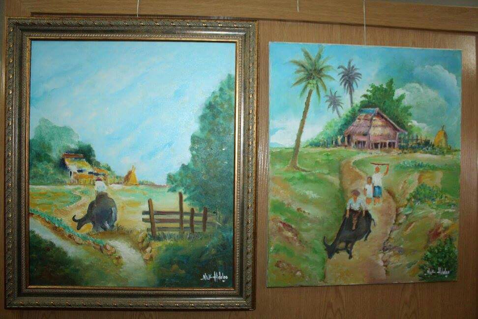 972x648 Former Filipino Ici Scholar Holds Posthumous Painting Exhibit - Manager Painting