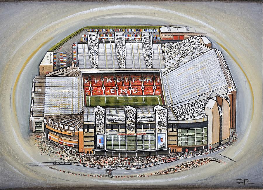 900x651 Old Trafford - Manchester United Painting