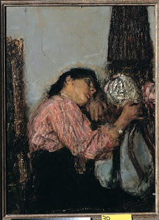 231x320 Billy Seccombe Antonio Mancini - Mancini Painting