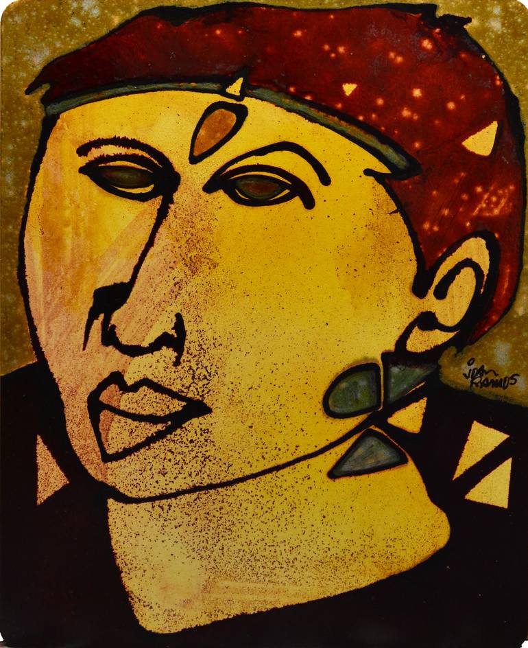 770x944 Saatchi Art Manco Capac Painting By Joan Ramos - Manco Painting