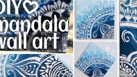 480x270 She Shows Us Step By Step How To Paint This Awesome Mandala - Mandala Art Painting
