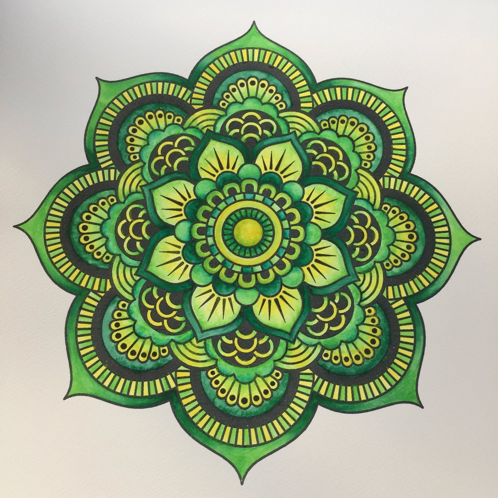 1000x1000 Mandala Painting Class Ubie Design - Mandala Painting