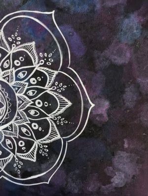 300x396 Mandala Painting Paint - Mandala Painting